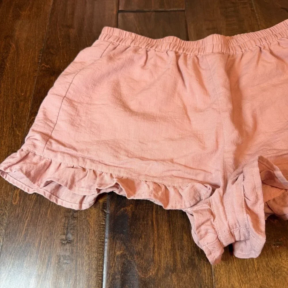 Show Me Your Mumu Wake Up Pajama Set Pink Mauve size Small Loungewear Relaxed